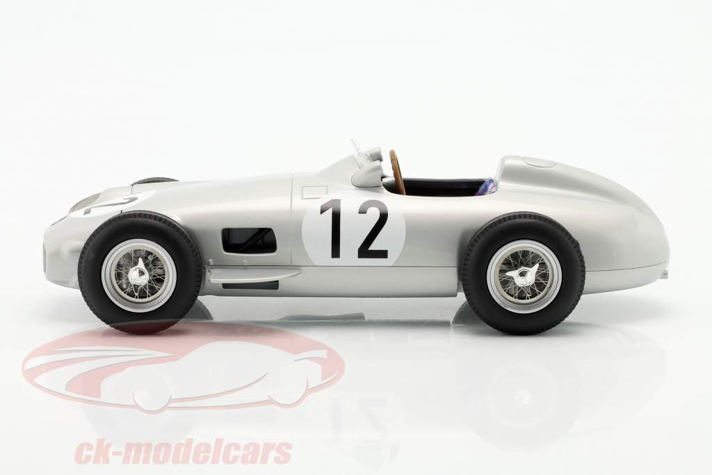 Stirling Moss Mercedes-Benz W196 #12 winner British GP formula 1 1955 1:18 WERK83