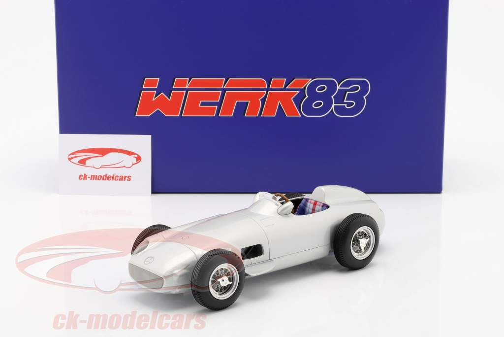 	Mercedes-Benz W196 Plain Body Edition Formel 1 1955 1:18 WERK83