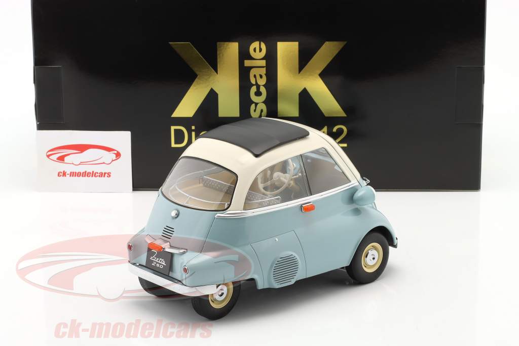 KK-Scale 1:12 BMW Isetta 250 建設年 1959 ライトブルー / 白