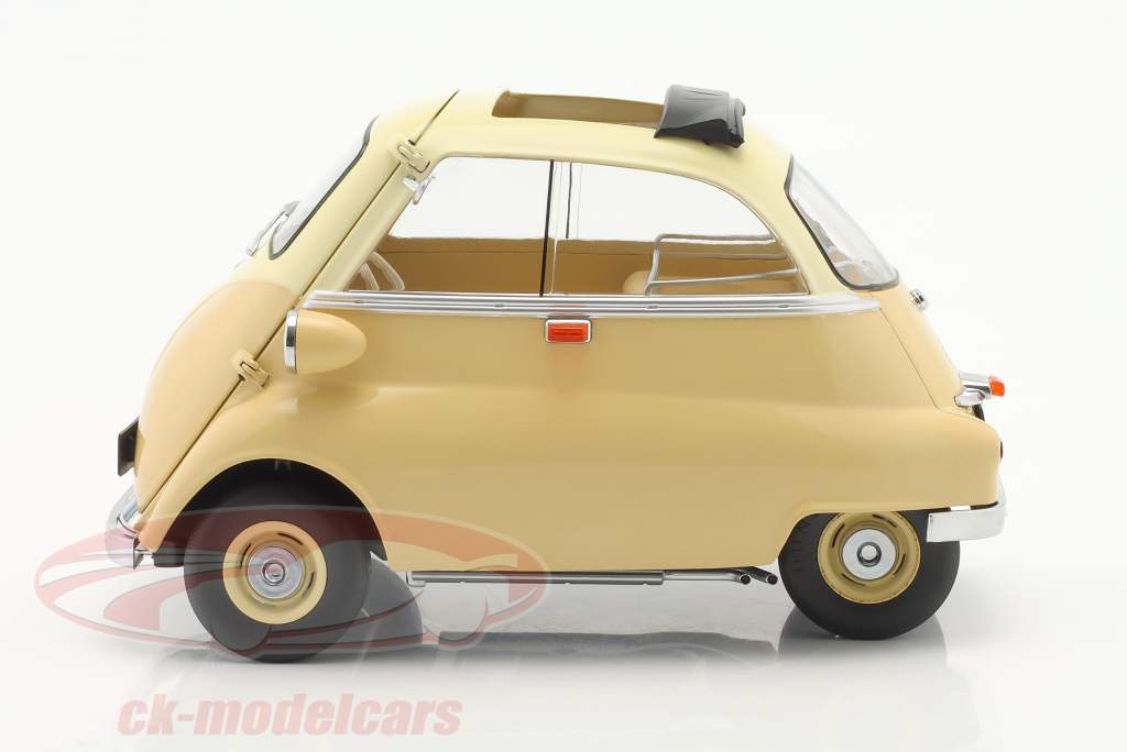 BMW Isetta 250 Anno di costruzione 1959 crema / giallo 1:12 KK-Scale
