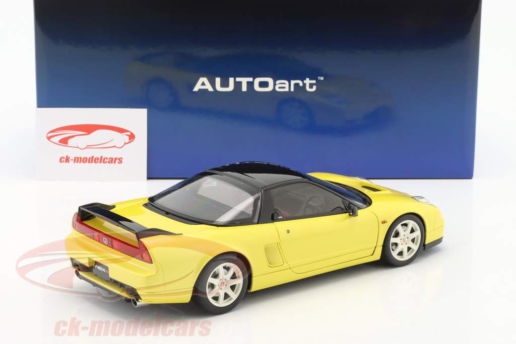 AUTOart 1:18 Honda NSX-R (NA2) 建設年 2019 黄色 73214 モデル