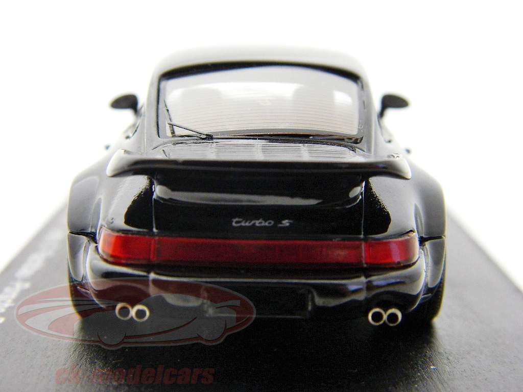 保时捷911 Turbo S的保时捷Flatnose黑色/黑色星火1:43