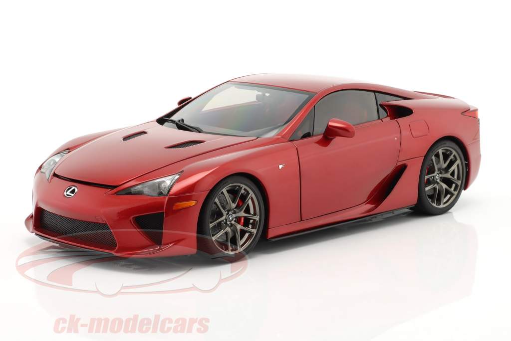Lexus LFA Año de construcción 2010 perla rojo 1:18 AUTOart
