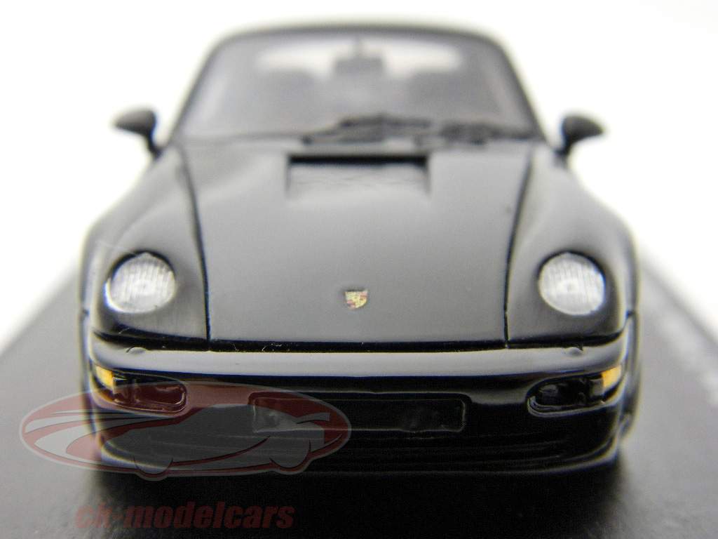 保时捷911 Turbo S的保时捷Flatnose黑色/黑色星火1:43