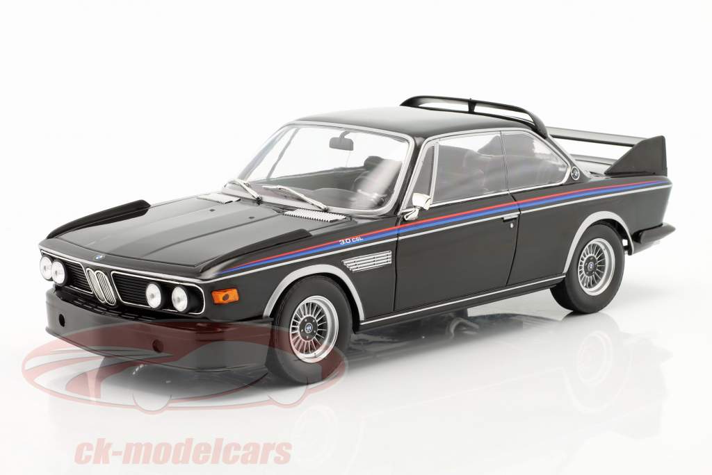BMW 3.0 CSL year 1973 black 1:18 Minichamps
