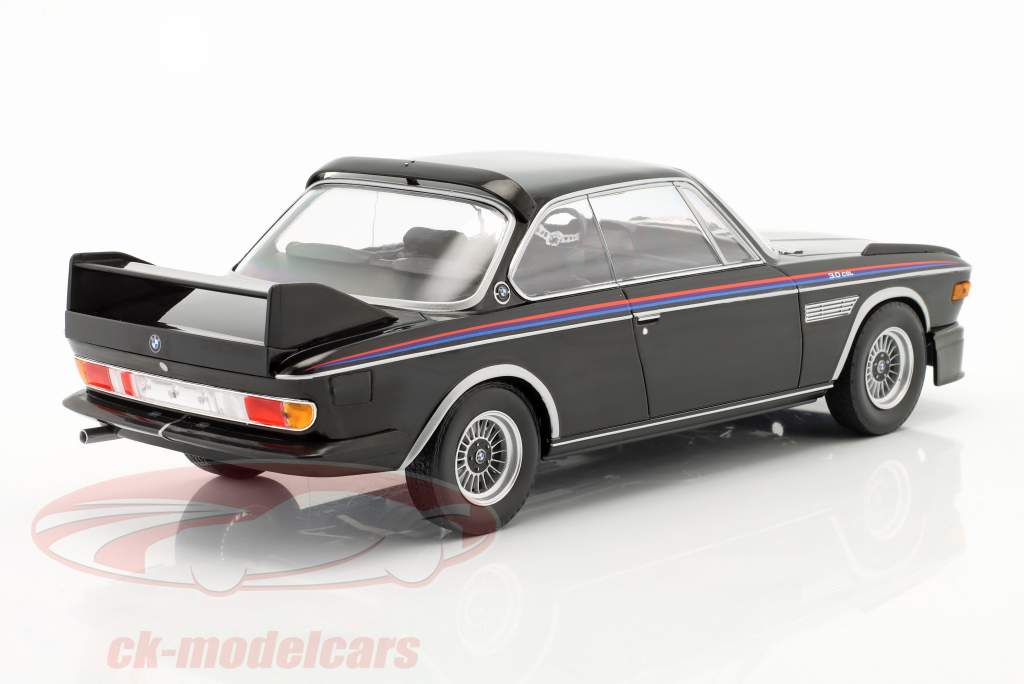 BMW 3.0 CSL Bouwjaar 1973 zwart 1:18 Minichamps