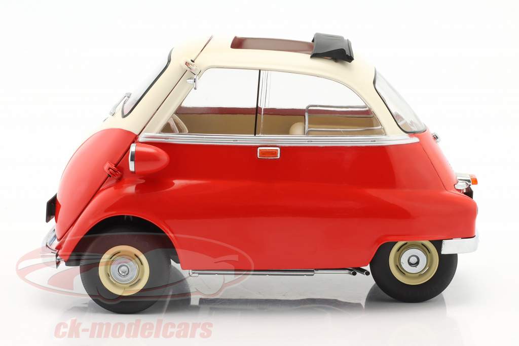 BMW Isetta 250 建设年份 1959 红色的 / 白色的 1:12 KK-Scale