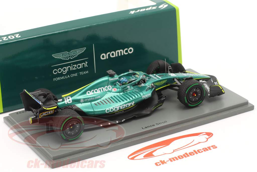 Lance Stroll Aston Martin AMR22 #18 Emilia-Romagna GP formula 1 2022 1:43 Spark