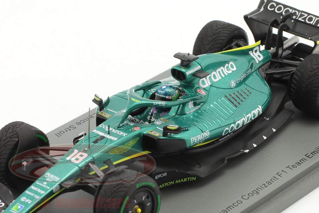 Lance Stroll Aston Martin AMR22 #18 Emilia-Romagna GP formula 1 2022 1:43 Spark
