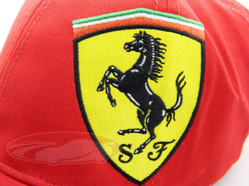 Fernando Alonso Ferrari Driver Cap / Cap met borduurformule 1