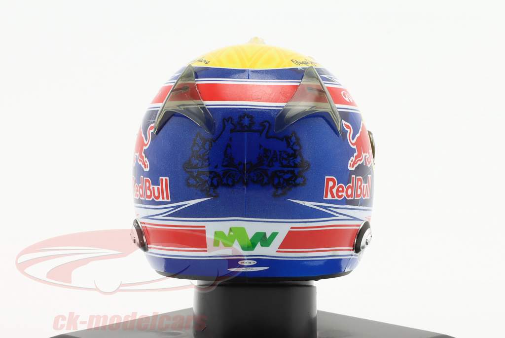 Mark Webber #2 Red Bull Formel 1 2012 Helm 1:5 Spark Editions
