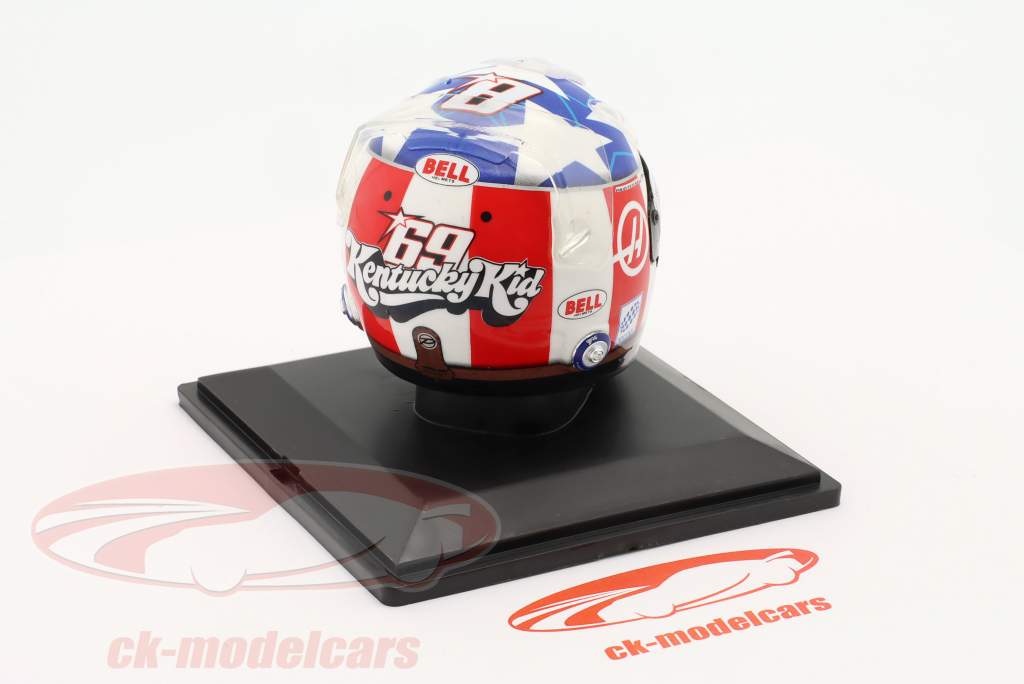 Romain Grosjean #8 Haas fórmula 1 2017 casco 1:5 Spark Editions