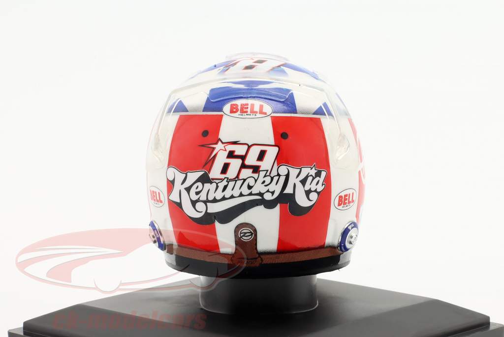 Romain Grosjean #8 Haas Formel 1 2017 Helm 1:5 Spark Editions