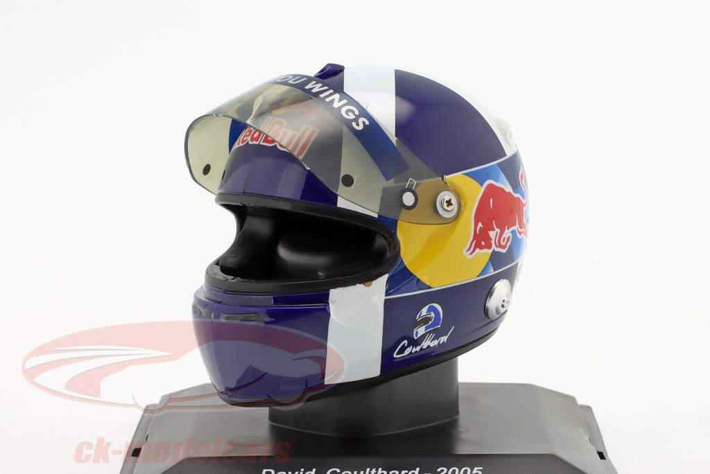 David Coulthard #14 Red Bull Formel 1 2005 Helm 1:5 Spark Editions