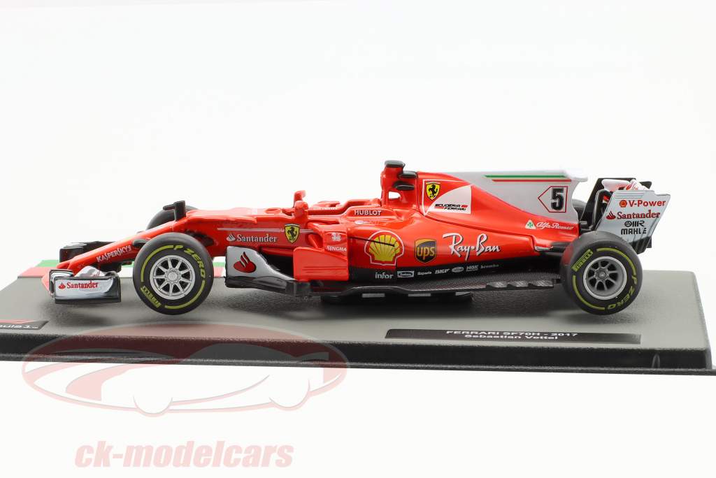 Altaya 1:43 Sebastian Vettel Ferrari SF70H #5 formula 1 2017