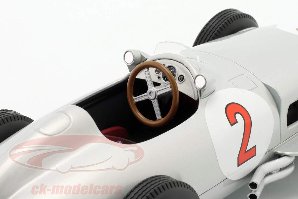 J.M. Fangio Mercedes-Benz W196 #2 Monaco GP fórmula 1 Campeón mundial 1955 1:18 WERK83