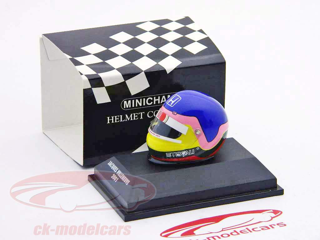 Jacques Villeneuve formula 1 2001 casco 1:8 Minichamps