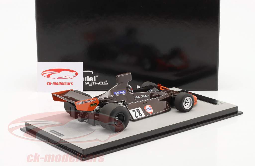 John Watson Brabham BT44 #28 italiensk GP formel 1 1974 1:18 Tecnomodel