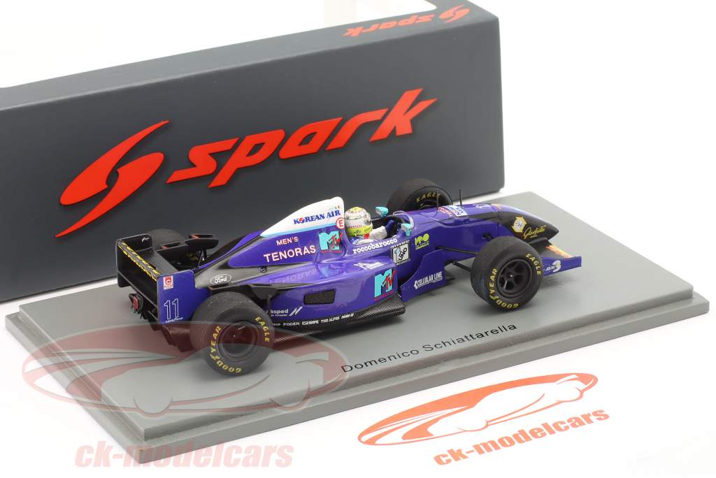 Domenico Schiattarella Simtek S951 #11 Monaco GP fórmula 1 1995 1:43 Spark