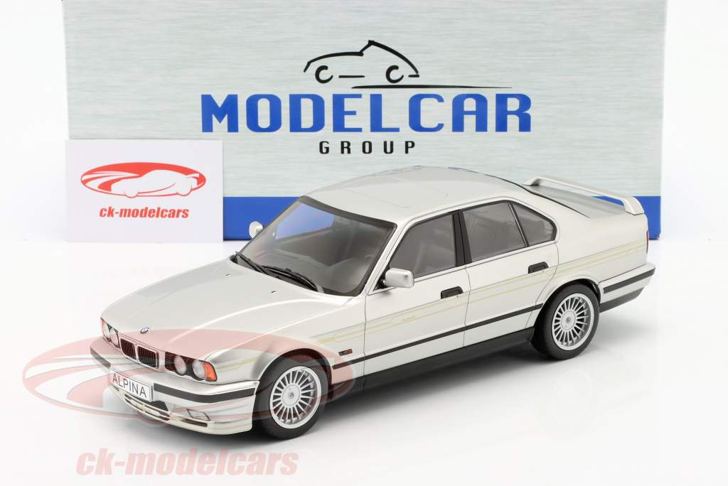 BMW Alpina B10 (E34) 4.6 silber 1:18 ModelCar Group