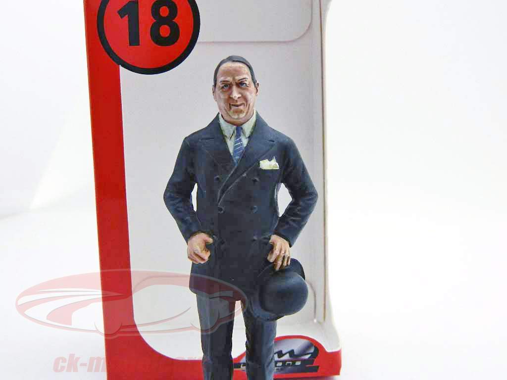 Ettore Bugatti figura 1:18 LeMansMiniatures