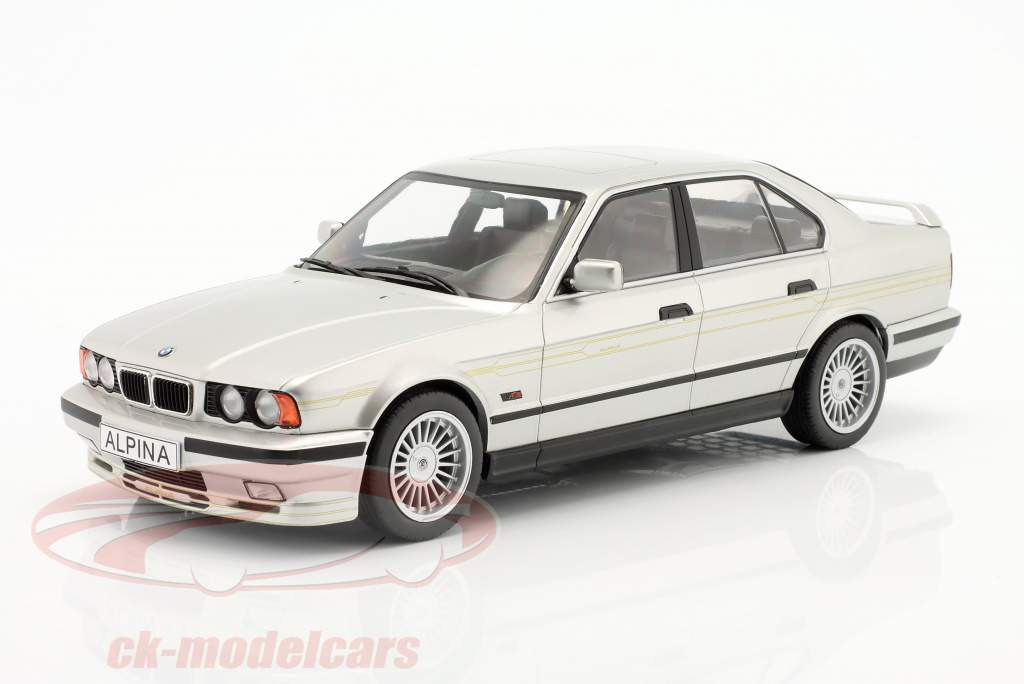 BMW Alpina B10 (E34) 4.6 silver 1:18 ModelCar Group