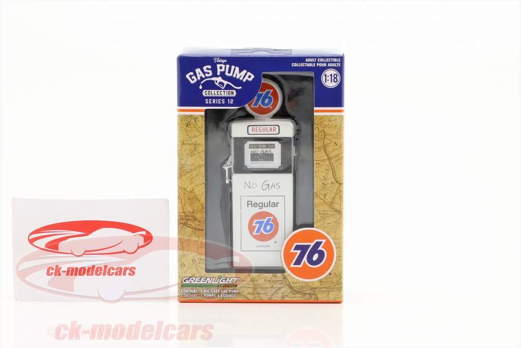 Wayne 505 bombear Union Regular 76 1951 Branco 1:18 Greenlight