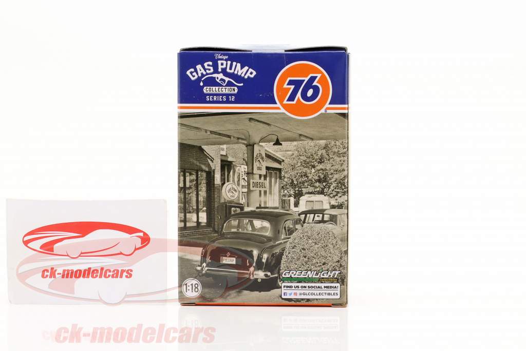 Wayne 505 pompa Union Regular 76 1951 Bianco 1:18 Greenlight