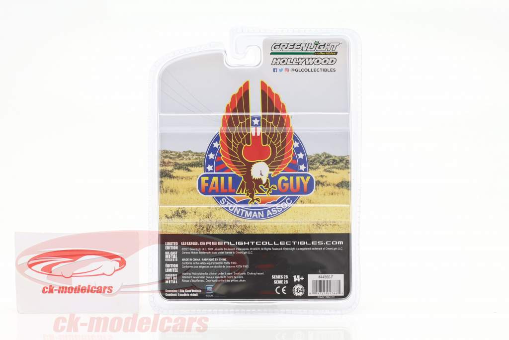 GMC K-2500 "Fall Guy Stuntman Association" Год постройки 1982 коричневый 1:64 Greenlight