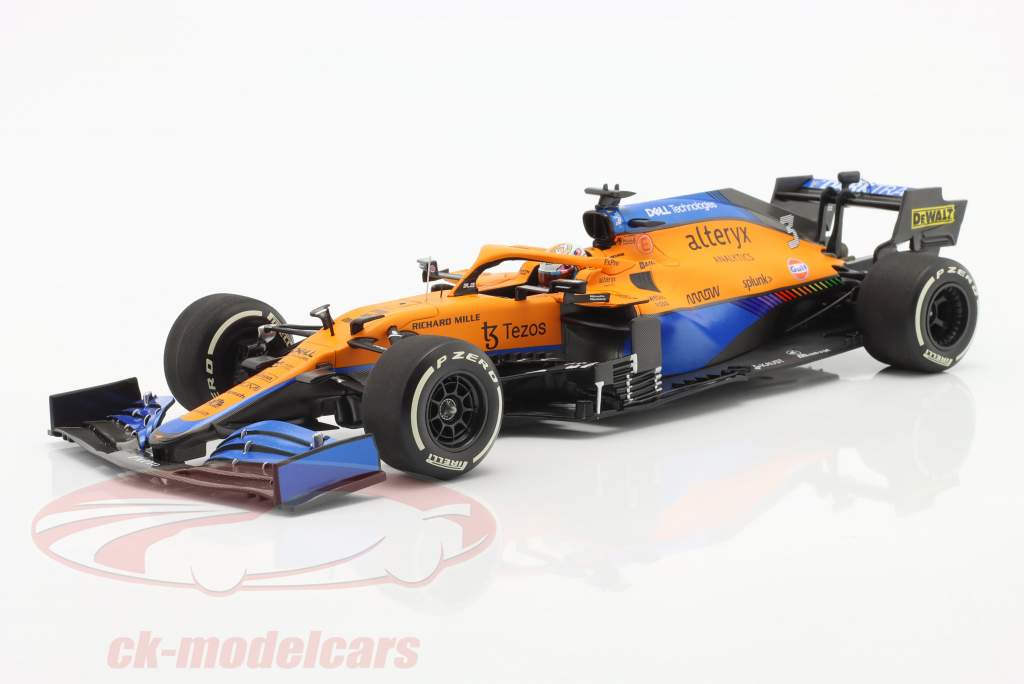 D. Ricciardo McLaren MCL35M #3 Sieger Italien GP Formel 1 2021 1:18 Minichamps