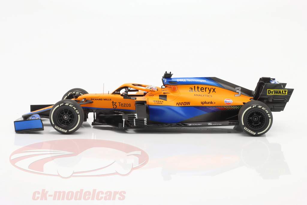 D. Ricciardo McLaren MCL35M #3 победитель итальянский GP формула 1 2021 1:18 Minichamps