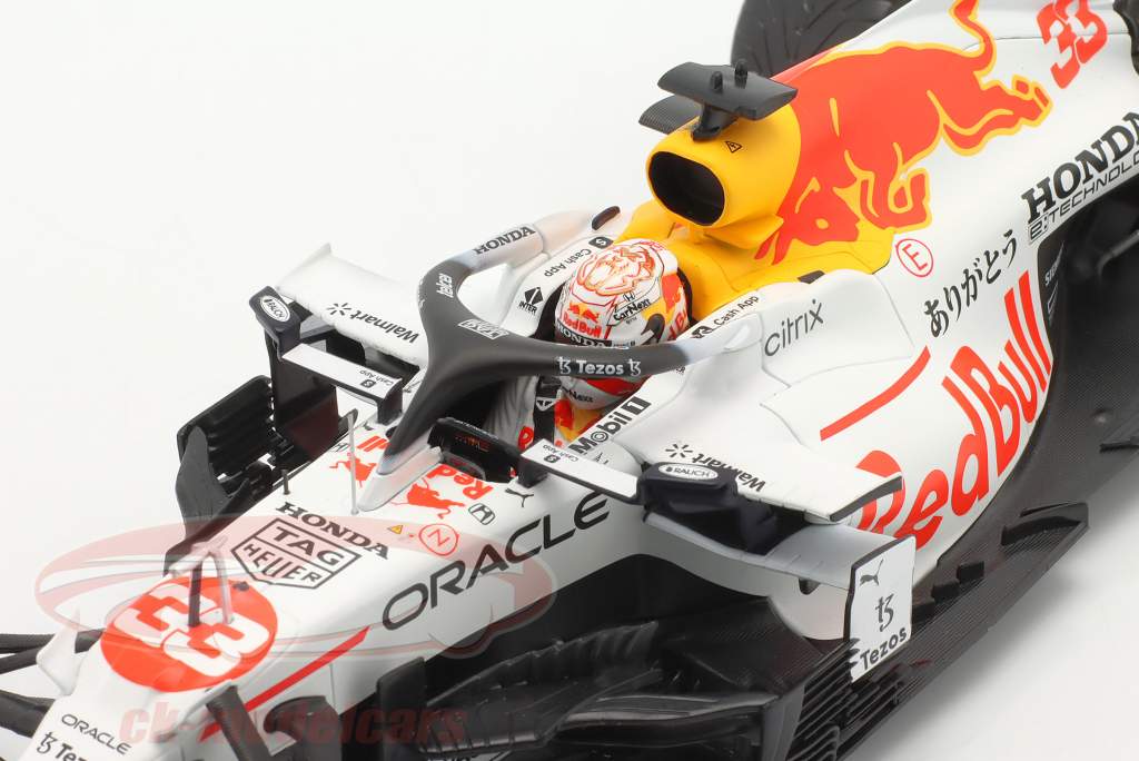 M. Verstappen Red Bull Racing RB16B #33 Turks GP formule 1 Wereldkampioen 2021 1:18 Minichamps