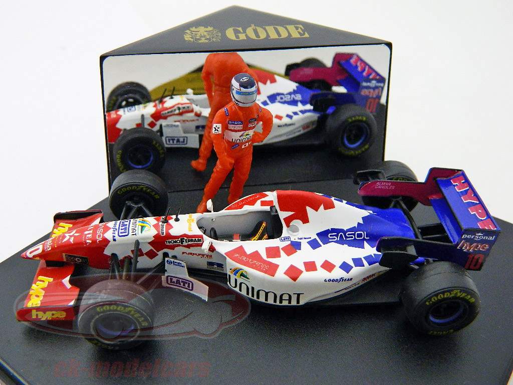 T.井上步法箭头哈特FA16＃10 1995年一级方程式赛车1:43玛瑙