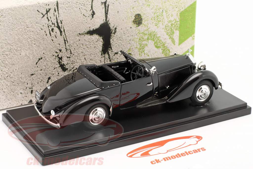 Rolls Royce Phantom II Continental Binder Byggeår 1930 sort 1:43 AutoCult