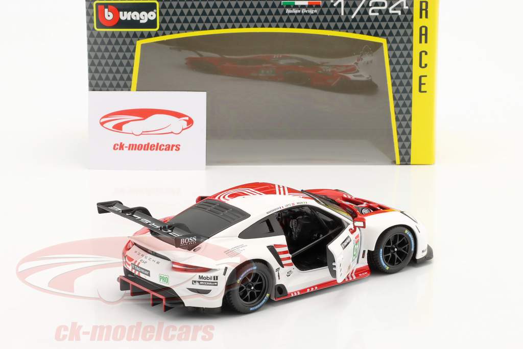 Porsche 911 RSR #91 24h LeMans 2020 Bruni, Lietz, Makowiecki 1:24 Bburago