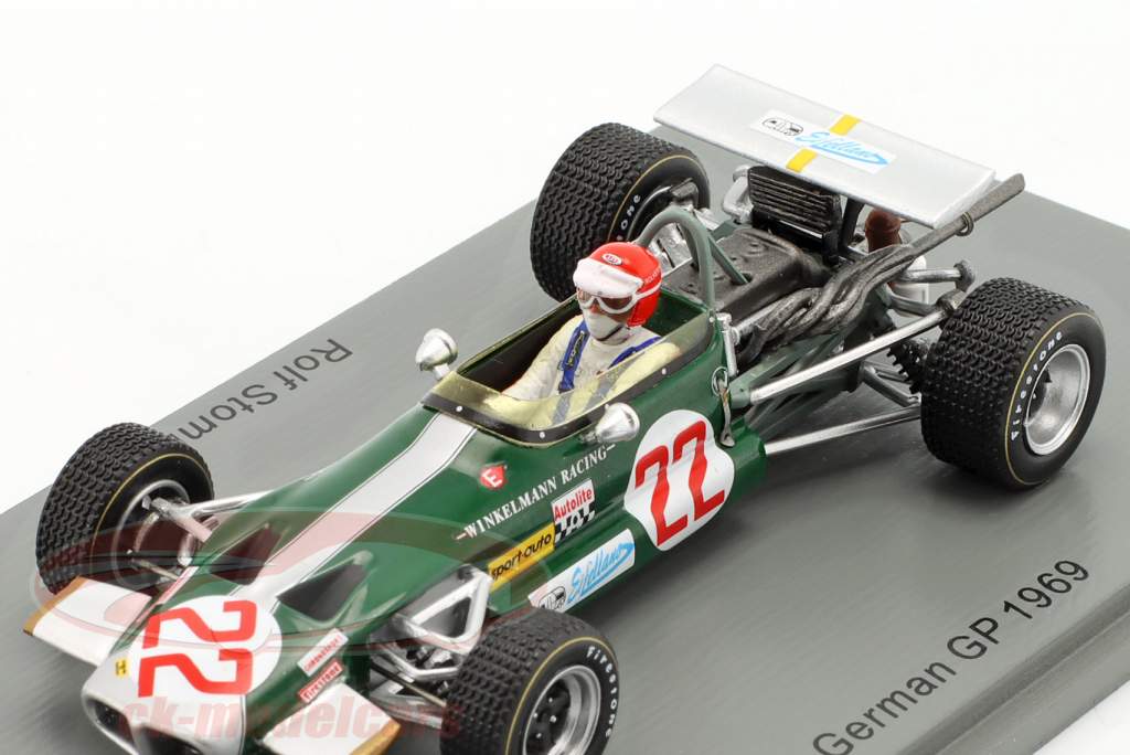 Rolf Stommelen Lotus 59 #22 Germany GP formula 1 1969 1:43 Spark