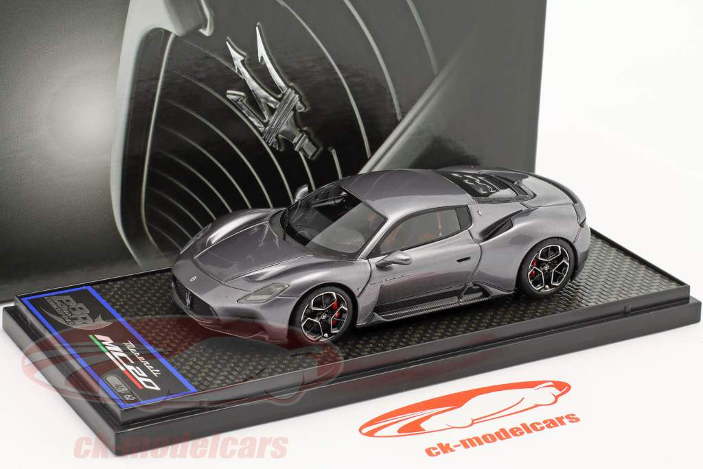 Maserati MC20 Année de construction 2020 Gris métallique 1:43 BBR