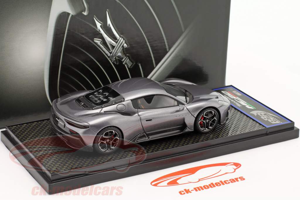 Maserati MC20 Année de construction 2020 Gris métallique 1:43 BBR