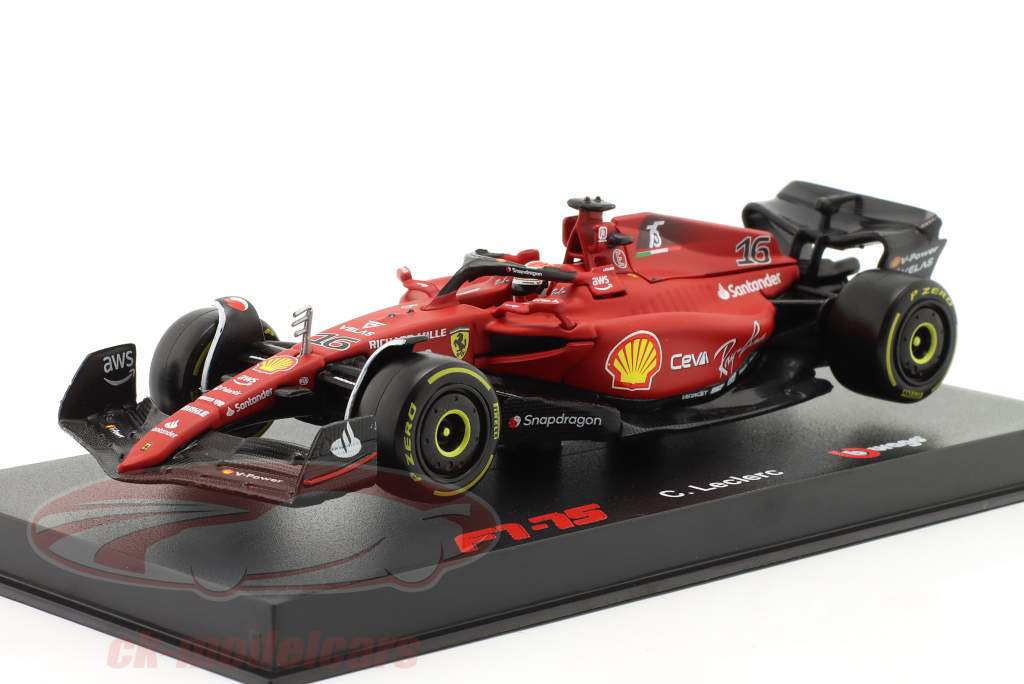 Charles Leclerc Ferrari F1-F75 #16 方式 1 2022 1:43 Bburago