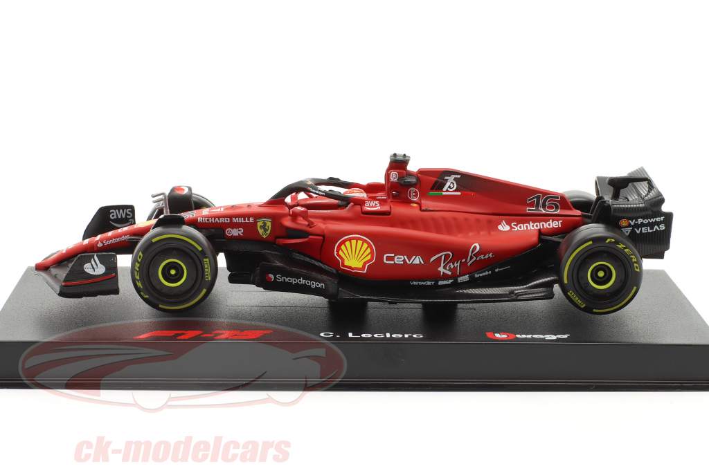 Charles Leclerc Ferrari F1-F75 #16 方式 1 2022 1:43 Bburago