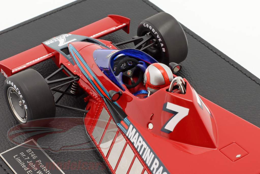 John Watson Brabham BT46 #7 prøveversion formel 1 1977 1:18 GP Replicas