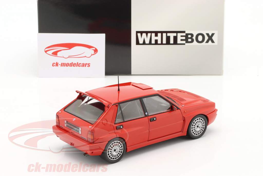 Lancia Delta Integrale 16V rød 1:24 WhiteBox
