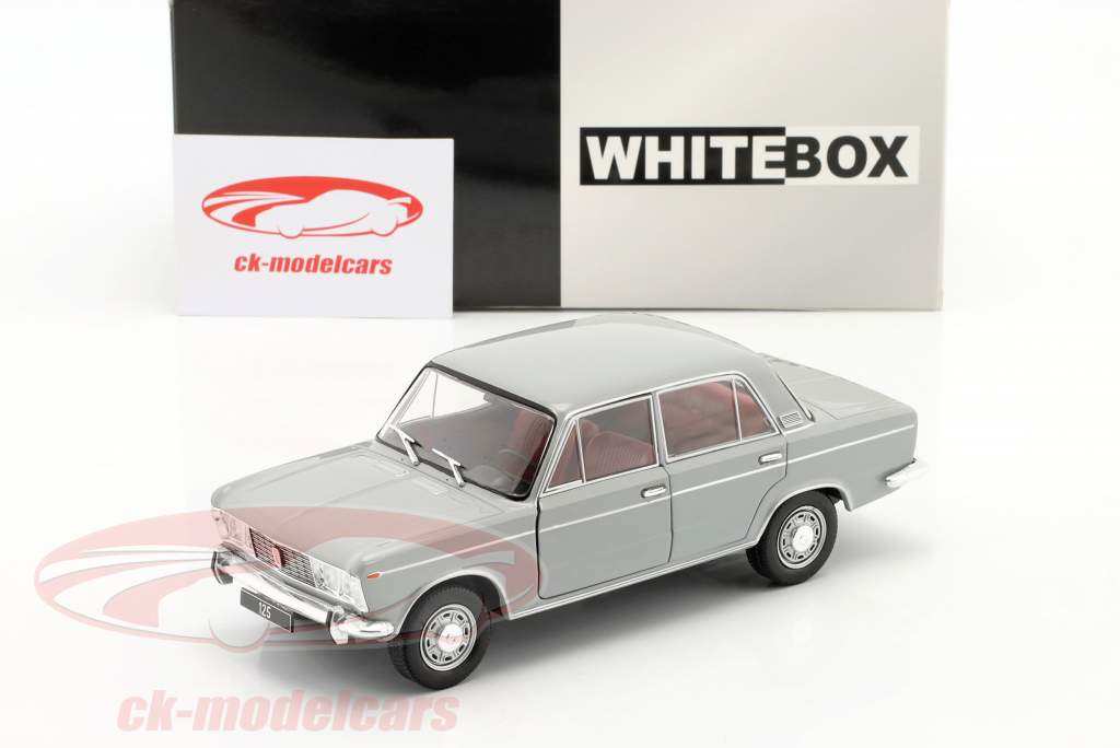 Fiat 125 Special Gray 1:24 WhiteBox