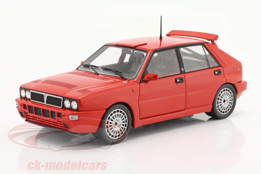 Lancia Delta Integrale 16V rød 1:24 WhiteBox