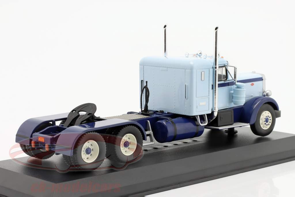 Peterbilt 350 lastbiler Byggeår 1952 Lyseblå / blå 1:43 Ixo