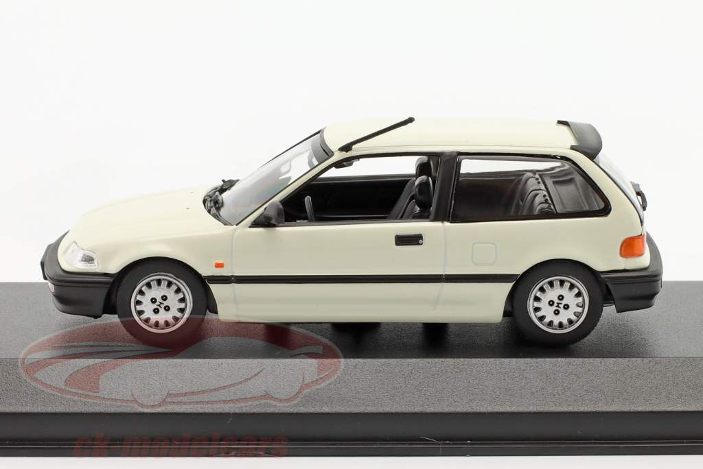 ミニカー SAPI MODELS HONDA CIVIC Si WHITE 1/43 1/43 Honda Civic (EF9) SiR II White MARK43 mini car model