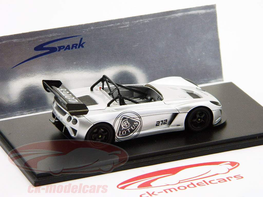 Prototipo de Lotus Circuit Car plata / 1:43 Spark