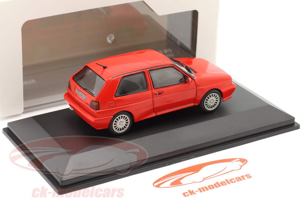 Volkswagen VW Golf samle G60 Syncro tornado rød 1:43 Solido