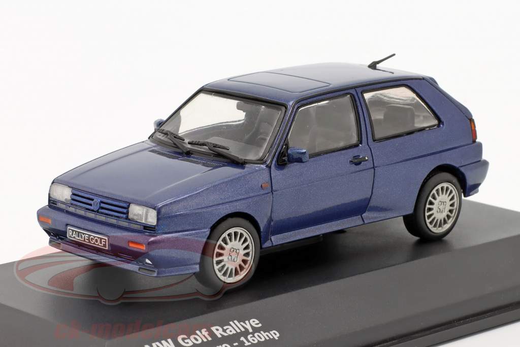 Volkswagen VW Golf митинг G60 Syncro синий металлический 1:43 Solido