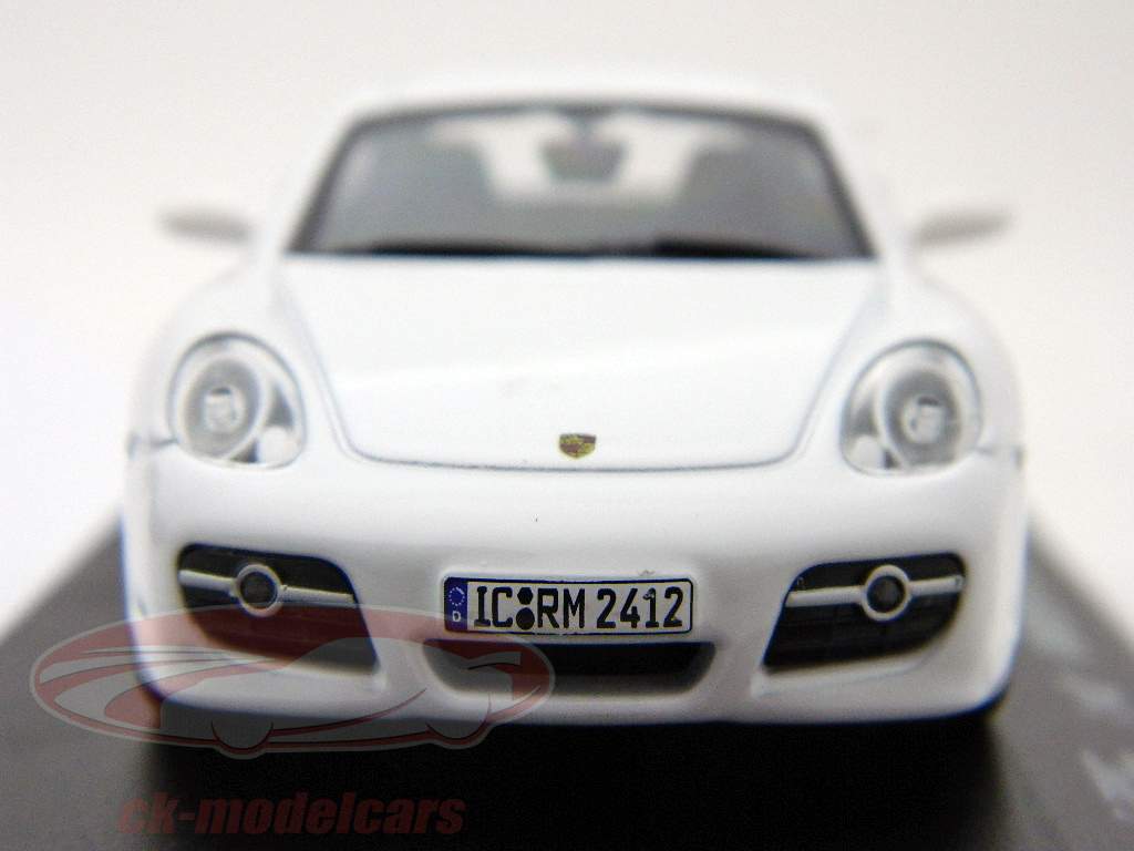 Porsche Cayman S 2007 white 1:43 HighSpeed